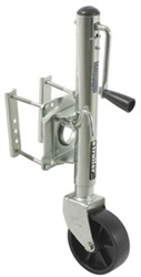 Fulton Boat Trailer Jack w/ Wheel - Sidewind - Swivel - 10" Lift - Zinc - 1.2K - FTJ12000101