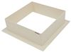 rv vents and fans ceiling garnish for dometic fantastic roof vent - 4-1/2 inch leg 14-1/4 x off white