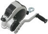 standard hand crank two speed winch fulton f2 fully enclosed 2-speed trailer with adjustable handle - 3 200 lbs