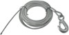 wire rope fulton galvanized winch cable with hook - 50' x 7/32 inch 5 600 lbs