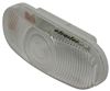 Custer Trailer Backup Light - Submersible - Incandescent - Oval - Clear Lens 6-1/2L x 2-1/2W Inch G65CL
