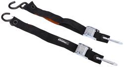Gladiator Tie Down Straps with S-hooks and Snap Hooks - Qty 2 - 1.5" x 36" - 1,323 lbs - GC49FR