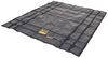 atv cargo net rack gladiator waterproof w/ integrated tarp - cam buckle tie-downs 6' 9 inch x 8'
