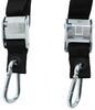 trailer truck bed 1-1/2 inch wide gladiator tie down straps with double snap hooks - qty 2 1.5 x 36 1 323 lbs