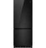 ge appliances rv refrigerators full fridge with freezer 10 cubic feet profile refrigerator w/ - cu ft 12v black glass front