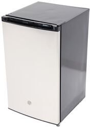 GE Appliances RV Mini Refrigerator w/ Freezer - 4.4 Cu. Ft. - Stainless Steel - Right Opening Door - GE53FR