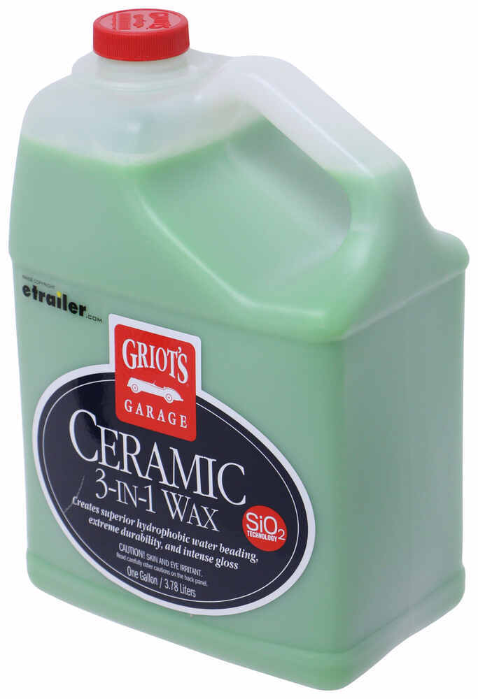 Griot's Garage 10983 Ceramic 3-in-1 Wax Gallon, Green, 128 Fl Oz (Pack of 1)