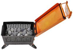 Ignik FireCan Portable Propane Fire Pit with Fire Pit Rocks - 38,000 Btu - GN99FR