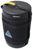 refillable propane tank ignik gas growler deluxe - black travel case 5 lb