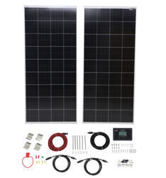 Go Power Overlander Solar Charging System with Digital Solar Controller - 400 Watt Solar Panels - GP39MR