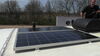 2019 entegra coach odyssey motorhome  roof mounted solar kit rigid panels on a vehicle