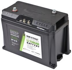 Go Power Sun Cycle Advanced Lithium RV Battery - LiFePo4 - Bluetooth - Group 24 - 12V - 100 Amp Hour - GP99QR