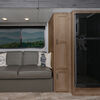 revive rv wallpaper cabinet kit w/ round knobs - 75' roll blonde walnut vinyl/gold satin