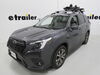 2022 subaru forester  roof rack slide out on a vehicle