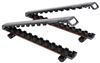 roof rack clamp-on kuat grip ski and snowboard carrier - slide out 6 pairs of skis or 4 boards gray