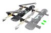 roof rack 4 snowboards 6 pairs of skis grr6g