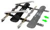 4 snowboards 6 pairs of skis slide out grr6p
