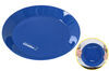 dishes plates gsi outdoors plastic plate - 9-1/2 inch diameter polypropylene blue