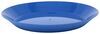 dishes nesting gsi outdoors plastic plate - 9-1/2 inch diameter polypropylene blue