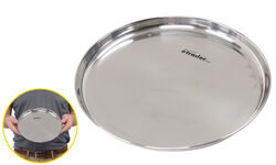 GSI Outdoors Appetizer Plate - 10" Diameter - Stainless Steel