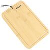 kitchen tools bpa-free eco-friendly gsi outdoors bamboo cutting board - 10-5/8 inch long x 6-5/8 wide