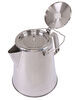appliances heat-resistant handle gsi outdoors camping coffee percolator - stainless steel 36 cups