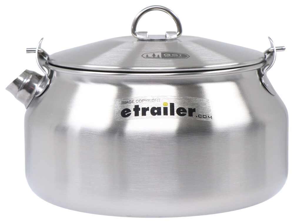 Glacier Stainless 1 Liter Tea Kettle, Camping Cookware | GSI Outdoors