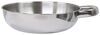dishes gsi outdoors bowl with handle - 7-5/16 inch diameter stainless steel