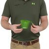 drinkware 11 - 20 oz gsi outdoors plastic cup 14.2 clear polypropylene green