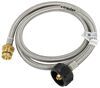 hoses gsi outdoors propane adapter hose for small appliance - type 1 x male flare 5'