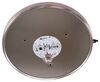 ceiling light fixture warm white gustafson 12v rv led - 10 inch diameter satin nickel