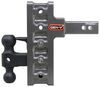 gen-y hitch trailer ball mount drop - 7 inch rise 10000 lbs gtw gy49pr