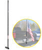 trailer hitch flagpole gen-y hitch-mounted for 2 inch receivers