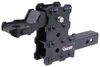 adjustable ball mount no gen-y rebel x w/ stacked receivers for 2 inch hitch - 6 drop/4.5 rise 7k