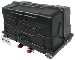GearDeck 17 Enclosed Cargo Carrier for 2" Hitches - Slide Out - 17 cu ft - 420 lbs - Black - H00604