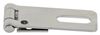 hasps 3-11/16 inch long paneloc hasp - 3 hole x 1 wide stainless steel