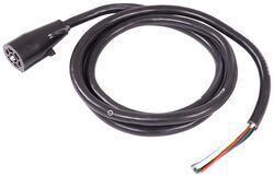 Hopkins 7-Way RV Style Connector with Molded Cable - Trailer End - 8' Long - RV Standard - H20046
