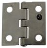 butt hinge 1-1/2 inch long w/ non-removable pin - 4 hole x stainless steel
