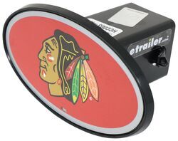 Chicago Blackhawks 2" NHL Trailer Hitch Receiver Cover - ABS Plastic
