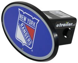 New York Rangers 2" NHL Trailer Hitch Receiver Cover - ABS Plastic