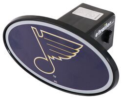 St. Louis Blues 2" NHL Trailer Hitch Receiver Cover - ABS Plastic