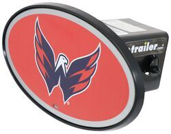 Washington Capitals 2" NHL Trailer Hitch Receiver Cover - ABS Plastic