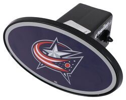 Columbus Blue Jackets 2" NHL Trailer Hitch Receiver Cover - ABS Plastic