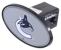 Vancouver Canucks 2" NHL Trailer Hitch Receiver Cover - ABS Plastic - HCC082