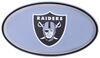 sports fits 2 inch hitch oakland raiders nfl trailer receiver cover - abs plastic
