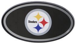 Pittsburgh Steelers 2" NFL Trailer Hitch Receiver Cover - ABS Plastic - HCC2017