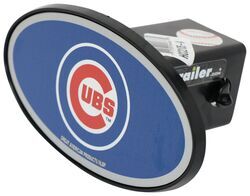 Chicago Cubs 2" MLB Trailer Hitch Receiver Cover - ABS Plastic