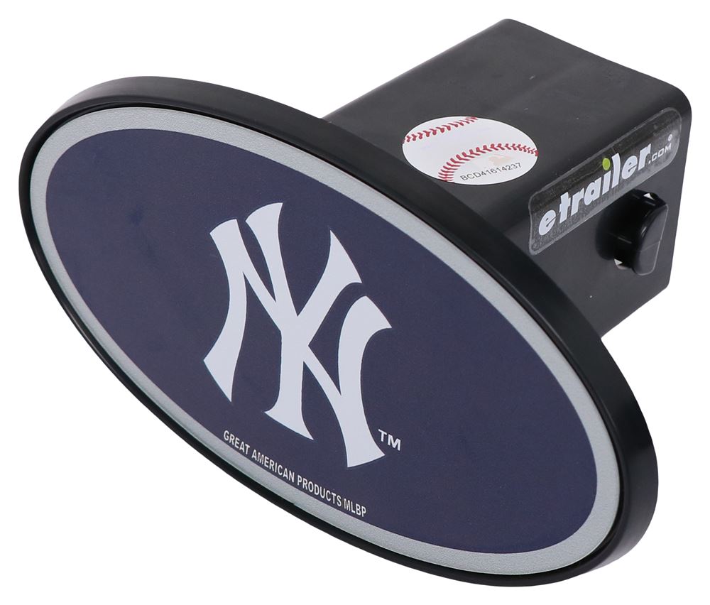 New York Yankees 2" MLB Trailer Hitch Receiver Cover - ABS Plastic ...