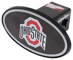 Ohio State Buckeyes 2" NCAA Trailer Hitch Receiver Cover - ABS Plastic