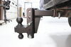 0  adjustable ball mount drop - 5 inch rise bulletproof hitches 2-ball for 2 hitch 5-1/4 5-1/2 22 000 lbs